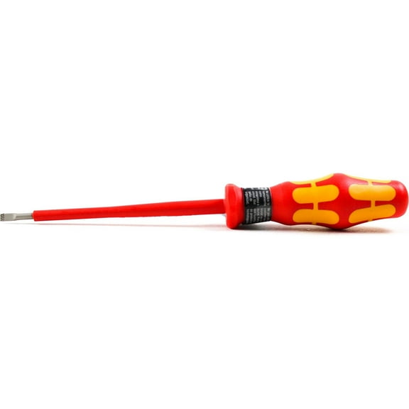 Wera 05006110001 160I 0.6 X 3.5 X 100 Mm Vde-Insulated Screwdriver, Multi