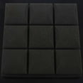 thumbnail image 3 of 2Pcs 25X25X5cm Wallpaper Sticker Practical Acoustic Foam Panel Sound Stop Absorption Sponge Solid Sponge (Black),2 x Soundproof Sponge,Black, 3 of 8