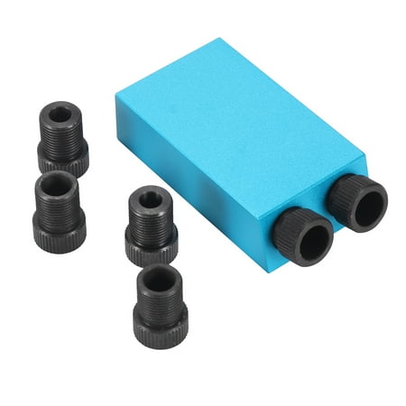 

Woodworking Pocket Hole Jig Kit 6/8/10mm Hole Set Set Drill Puncher Drill Jig Locator Angle Bit Guide For DIY Carpentry Tools