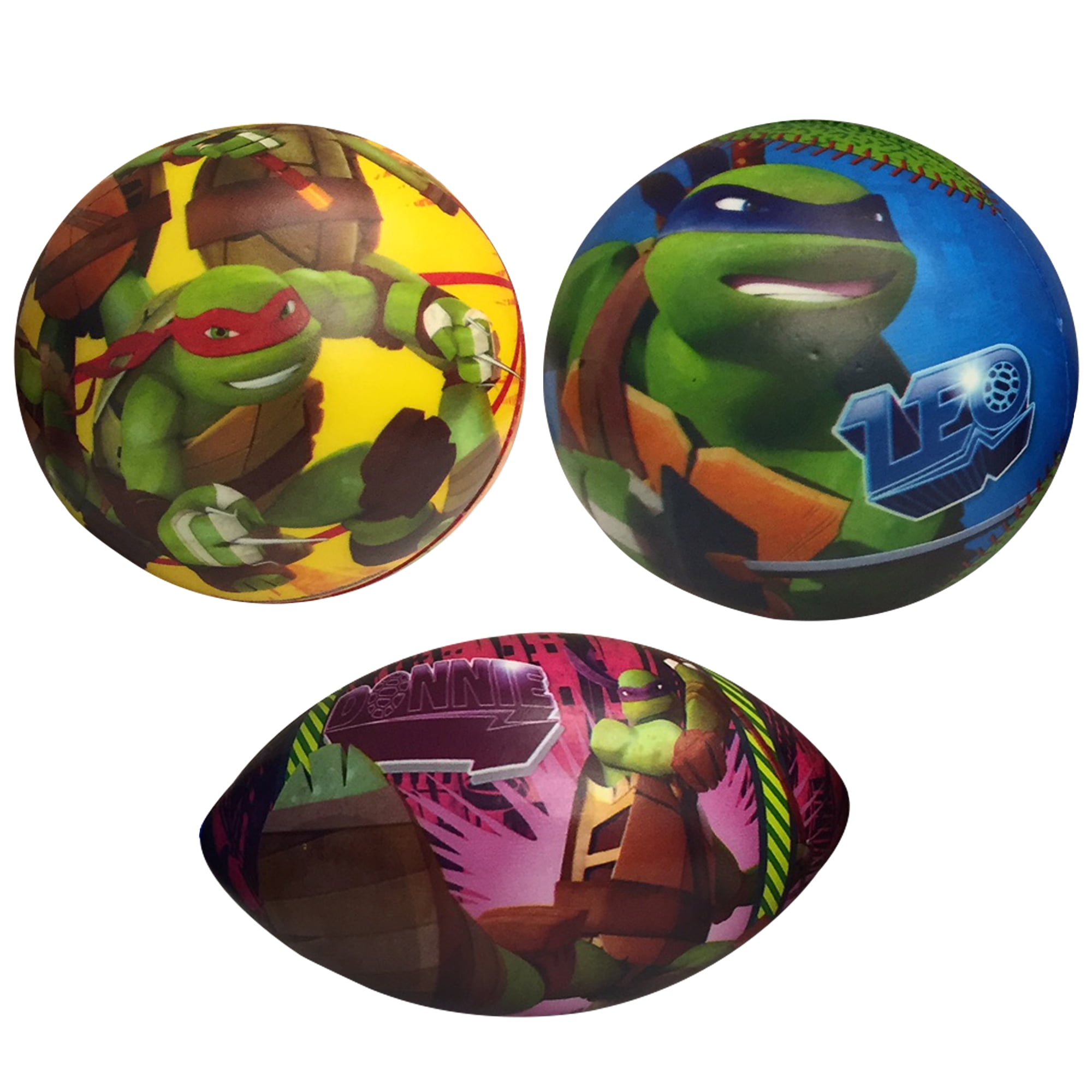 Athletic Brands Alliance - Teenage Mutant Ninja Turtles 3 Pack Foam Ball Set