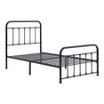 thumbnail image 4 of Lexicon Fawn Twin Metal Platform Bed in Black, 4 of 6