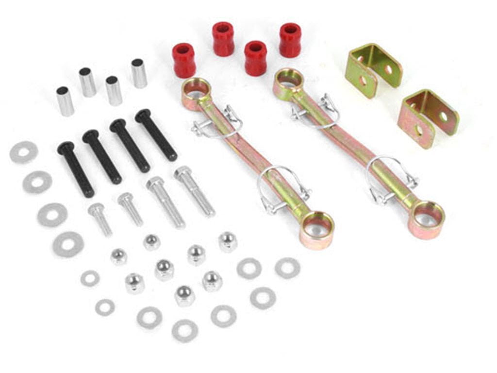 Rugged Ridge 18321.21 Sway Bar End Links, Pair Front Quick Disconnect For Use w/4 in. To 5 in. Of