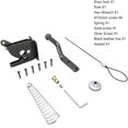 thumbnail image 3 of Wweixi Gate Latch Self Locking Fence Gate Latch Self-Locking with durable Black Durable, 3 of 6