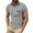 Grey, variant on FhsagQ Men's Shirts Men Shirts Tops Men'S Four Seasons Leisure Fashion Design Lapel Button Short Sleeve Men's Shirts Thong Comfortsoft Men Shirts Cotton White S