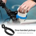 thumbnail image 4 of TureClos ENLEE bicicleta de montaña soporte para taza de café scooters eléctricos manillar soporte para botella de agua soporte universal accesorios exteriores negro TureClos JD733114926, 4 of 7
