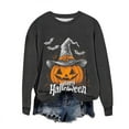 thumbnail image 5 of Heisall Womens Sweatshirts 2025 Fall Winter Halloween Print Loose Round Neck Sweatshirts Fashion Casual Long Sleeve No Hood Tops, 5 of 6
