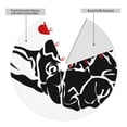 thumbnail image 2 of Sigee Red Heart And Puppy Of Bulldog for Christmas Decoration Tree Skirt Christmas Tree Skirt,Christmas home decor Holiday Tree Skirt Fits Christmas Tree-48", 2 of 7