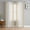 Beige, variant on Black White Sheer Curtains 96 Inch Length 2 Panels Set for Living Room/Bedroom, Gradient Gray Monochrome Minimalist Stripe Curtain Sheers Drapes Rod Pocket Curtains Window Treatment Set 52''x96''x2