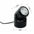 thumbnail image 6 of FSLiving LED Accent Uplight with Foot Control On Off Switch， Handheld Sized Portable Spot Light, Black, 6 of 7