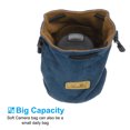 thumbnail image 4 of Uxcell Soft Camera Pouch, L Size Flannel Camera Lens Case, Blue (Round), 4 of 7