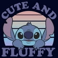 thumbnail image 2 of Mens Lilo & Stitch Cute and Fluffy T Shirt, 2 of 5