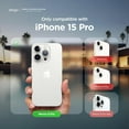 thumbnail image 3 of elago Compatible with iPhone 15 Pro Case, Liquid Silicone Case, Full Body Protective Cover, Shockproof, Slim Phone Case, Anti-Scratch Soft Microfiber Lining, 6.1 inch (Mint), 3 of 7