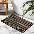 thumbnail image 5 of Farmhouse-Style Moroccan Geometric Non-Slip Bath Rug: Premium 20x32 in Bathroom Runner. Plush, Machine Washable, Long Boho Mat for Bathtub, Sink, and Shower - Revamp Your Bathroom's Look!, 5 of 5