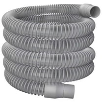 6 Feet Gray Hose - Universal Tube Compatible with All ResMed and Philips Respironics Machines - 1 Pack