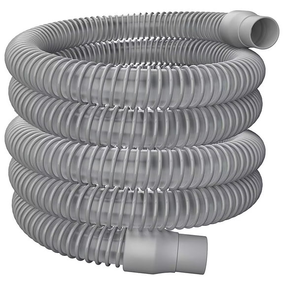 6 Feet Gray Hose - Universal Tube Compatible with All ResMed and Philips Respironics Machines - 1 Pack