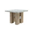 thumbnail image 2 of D04 Natural Pedestal Base Wood Bar Table, 2 of 2