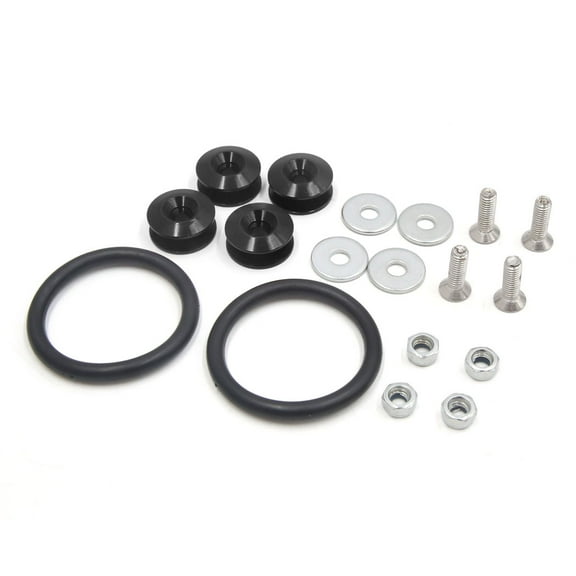 Unique Bargains Universal Black Quick Release Car Bumper Trunk Fender Hatch Lid Fastener Kit