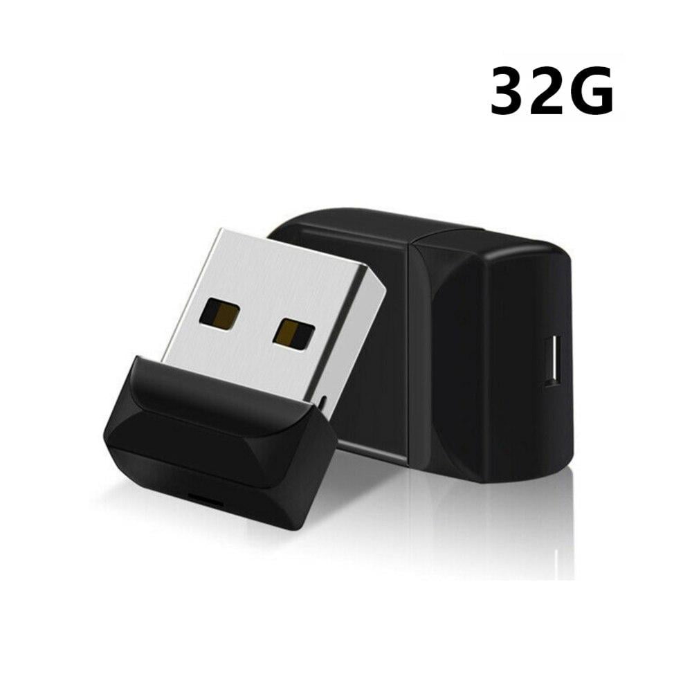 USB2.0 Flash Drive 32G Waterproof Plastic Black U Disk Memoria For Micro Usb Stick for Smart Phone - Walmart.com