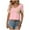 Pink Womens Summer Tops, variant on OSFVNOXV Womens Summer Tops with Patchwork Sequin Pockets,Juniors Y2K Casual Sparkly V-Neck Athletic T-Shirts 2026