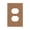 Duplex, variant on Ancient Egypt Vintage Light Switch Cover Decorator No Device Blank Wall Plate 1-Gang Receptacle Outlet Decor