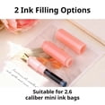 thumbnail image 4 of Mini Candy-colored Fountain Pen, Candy Colored Pocket Pen with Extra Fine Nib, Compatible with Ink Cartridges and Eyedropper Fill, 4 of 8