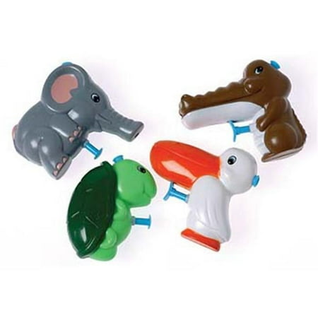 US Toy Company GS667 Animal Water Squirters - Pack of 12