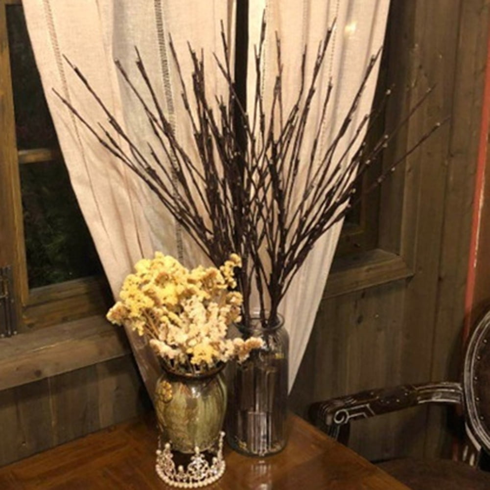 LED Branch Light Battery Operated Lighted Branch Vase Filler Willow Tree Artificial Little Twig Power 20 LED for Home Romantic Decoration Pack of 5