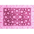 thumbnail image 1 of Ahgly Company Indoor Rectangle Oriental Pink Traditional Area Rugs, 4' x 6', 1 of 4