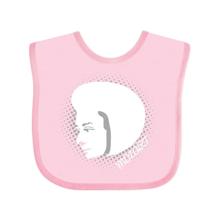 

Inktastic Mozart Silhouette Pop Art Gift Baby Boy or Baby Girl Bib