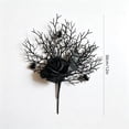 thumbnail image 3 of Halloween Artificial Dead Rose Branches, Black Creepy Twig Stems Wilted Flower Spray, Fake Floral Picks for Vase Home Fall Decoration, Spooky Halloween Decor, 3 of 7