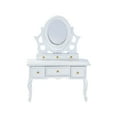 thumbnail image 2 of 1/12 muebles en miniatura juguetes tocador de muebles de decoración en miniatura adornos para blanco Salvador miniaturas de casa de muñecas, 2 of 8