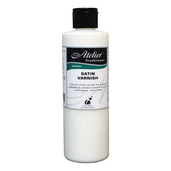 Chroma Atelier Interactive Universal Medium/Varnish, Satin, 250ml Jar