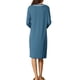 thumbnail image 3 of VESTIDO DE PIJAMA Botón Abajo de Manga Larga para Mujeres INSPIRE CHIC S Azul, 3 of 6