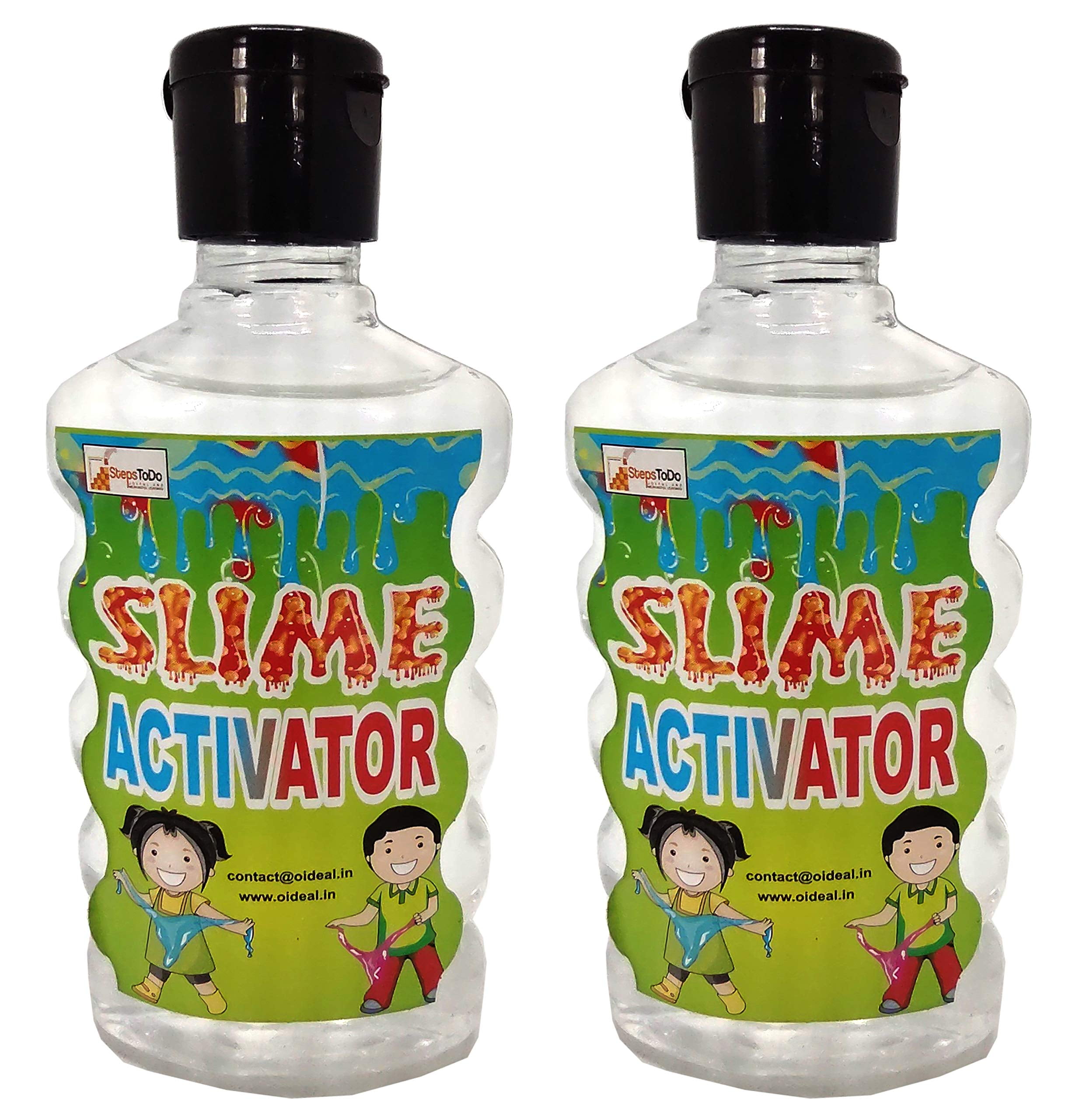 Glue Slime Magical Liquid Activator Solution 32 oz, Dries Clear 