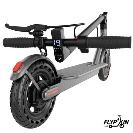350W Motor Electric Scooter,19 MPH Top Speed, 21-Mile Range, 8.5”Wear-resistant Solid Tires, Foldable & Lightweight for Commuting