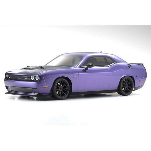Kyosho KYO34415T1B Fazer Mk2 Dodge Challenger SRT Hellcat, Plum Crazy Purple - Walmart.com