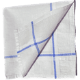 thumbnail image 2 of Royal Mart 12 Men's Cotton Handkerchief Set - 15+ Inches, White Striped, Multi-Color Handkerchief, 2 of 2