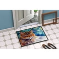 thumbnail image 2 of Maine Coon Cat Watching you Door Mat, 2 of 4