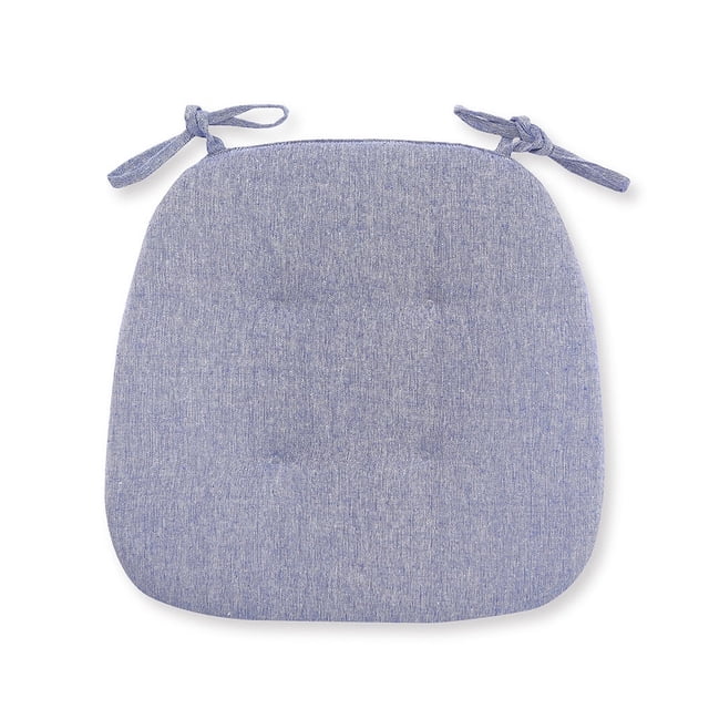 Cateissary Asiento para silla de comedor, taburete, cojín para silla con lazos, coche transpirable, ligero, para exteriores, para el hogar y los Decoración del hogar