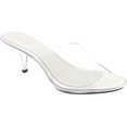 thumbnail image 2 of 3" Stiletto Heel Sandal - Clr/Clr, 16, 2 of 7