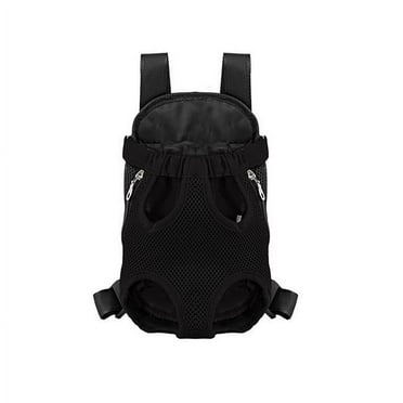 Legs Out Pet Traveling Carrier Backpack, Black - Extra Large