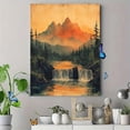 thumbnail image 4 of Qisvanset 12x16 Inch Matthew Landscape Bible Canvas Wall Art, Scripture Mural Trendy Home Wall Decor, 4 of 8