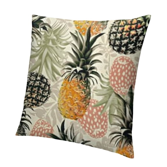 BANET Outdoor Waterproof for Summer Decorative Throw Pillow Cover Fruit Pillowcases for Sofa Couch Chair Home Decor 12x12in