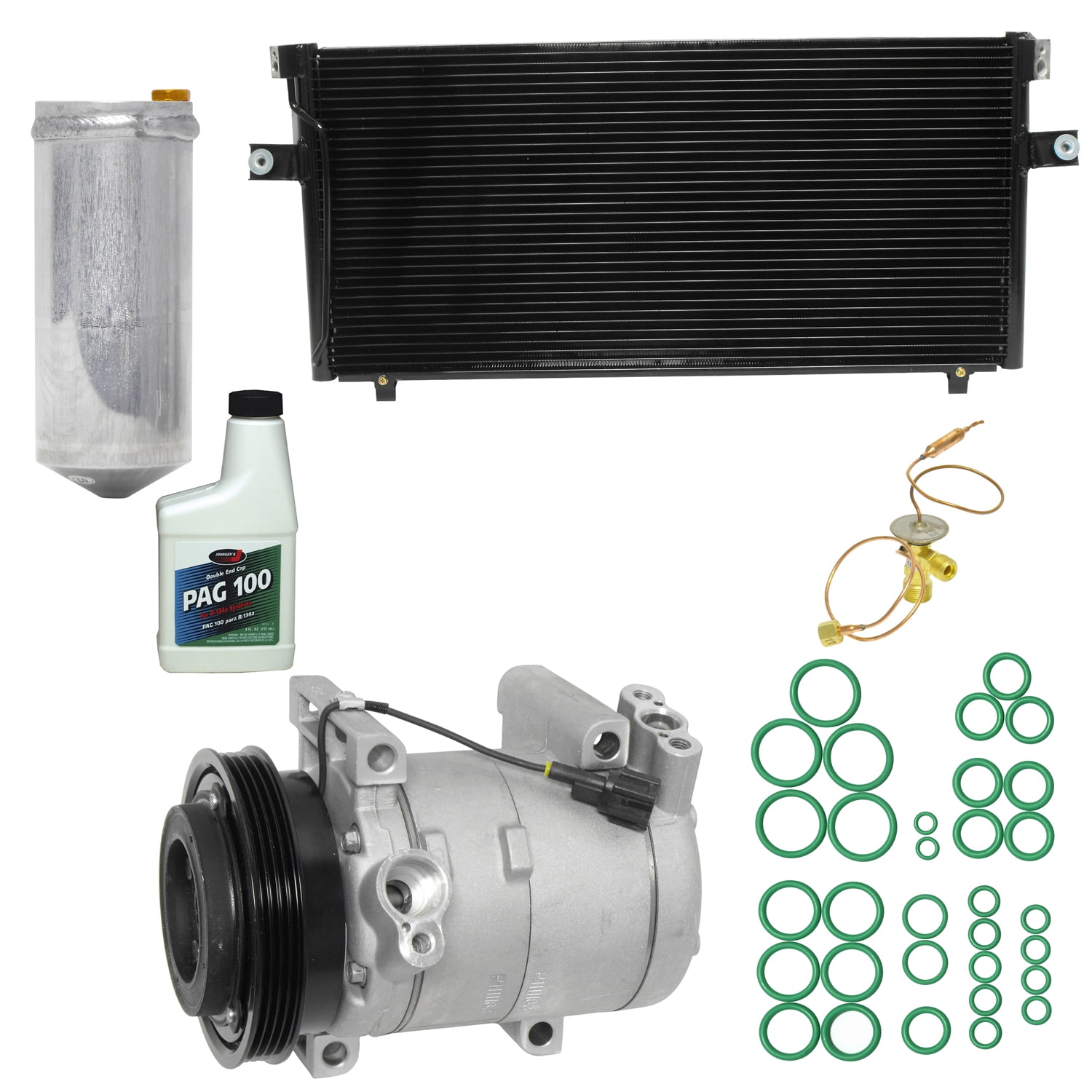 A/C Compressor and Component Kit CompressorCondenser Replacement Kit