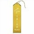 thumbnail image 3 of RibbonsNow Horse Show 3rd Place Ribbons – 50 Yellow Ribbons with Card & String, 3 of 4