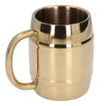 thumbnail image 3 of Water Cup, Coffee Mug Exquisite Double Layer Heat Insulation Rustproof  For Office For Restaurant 420ml, 3 of 8
