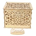 thumbnail image 2 of MesaSe Wedding Card Box Elegant DIY Card Reusable Personalized Collapsible Envelop Gift Card Boxes for Wedding Reception Birthday Party JM01376, 2 of 10