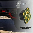 thumbnail image 5 of Hitch Cover Fits For 2-Inch Hitch,Lemon - Themed Pattern With Leaves And Flowersrubber Trailer Hitch Cover Tube Plug Insert,Car Exterior Accessories, Receiver Tube Hitch Plug, 5 of 6