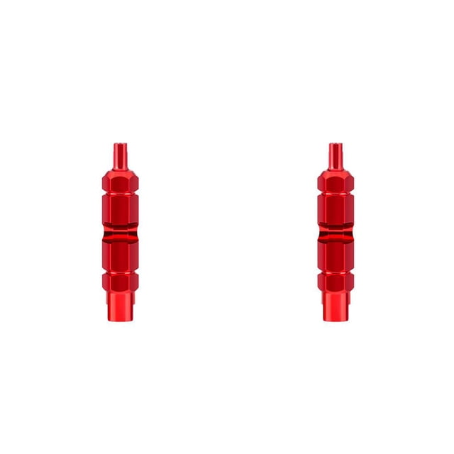 Greeniant Llave de válvula de aire, removedor de núcleo de válvula de bicicleta de aleación de aluminio, llave de extracción de boquilla de neumático Type1 NO1 Greeniant CBP127938