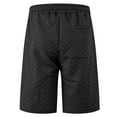 thumbnail image 5 of ZyeKqe Shorts for Men Drawstring High Waisted Ribbed Lounge Shorts Wide Leg Loose Fitted Summer Shorts, 5 of 7